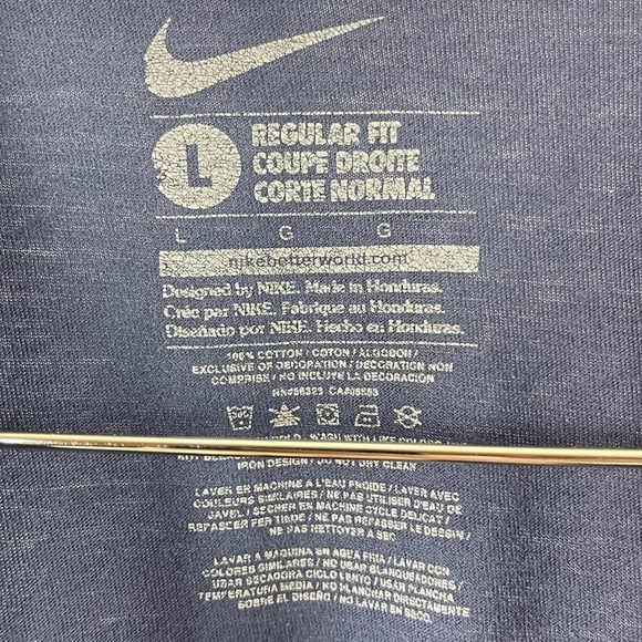 Nike Seahawks Large Regular Fit Football Graphic Tee Shirt Saying Sherman #25 - Picture 3 of 4